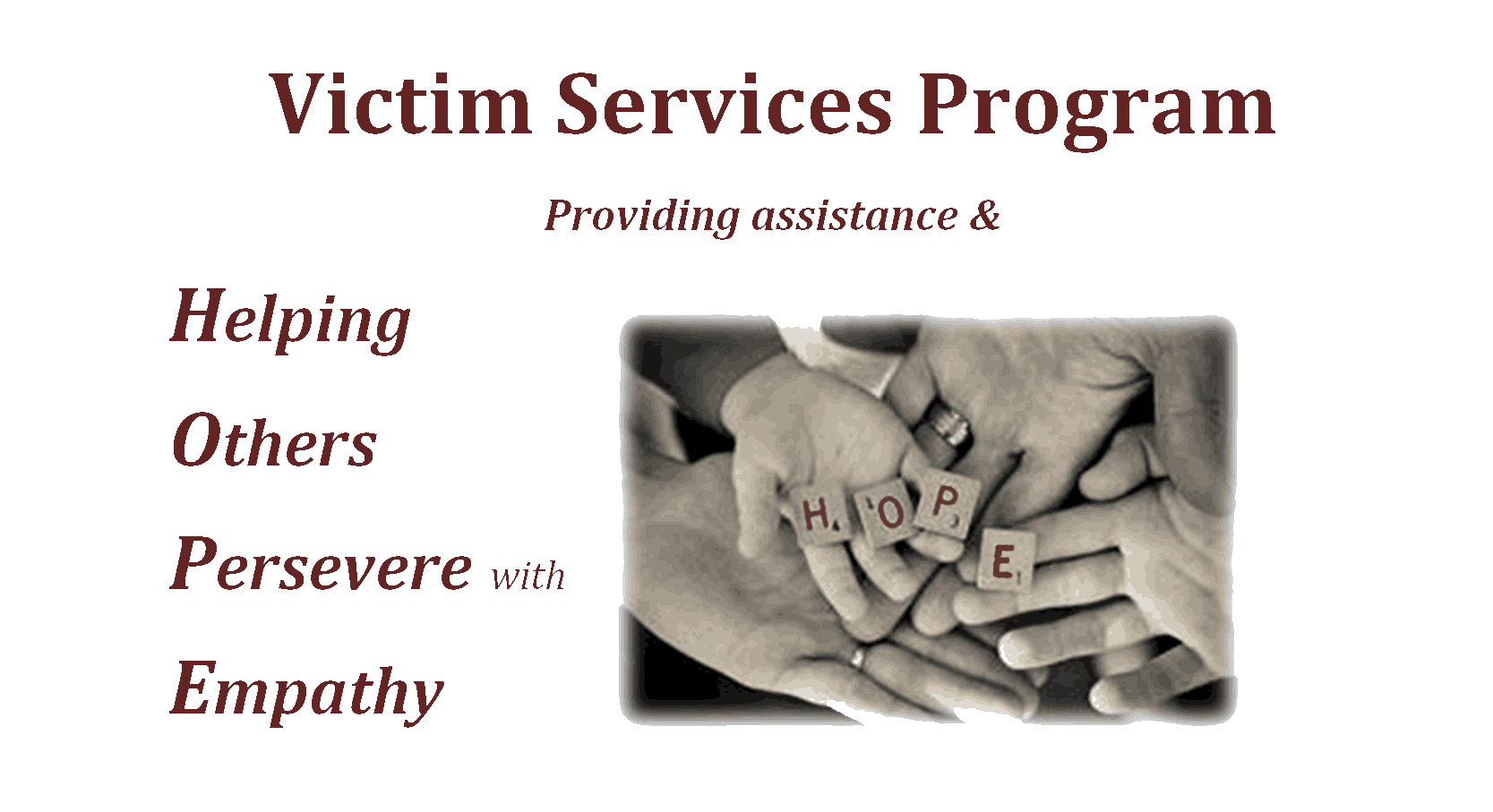 Victim Services Program