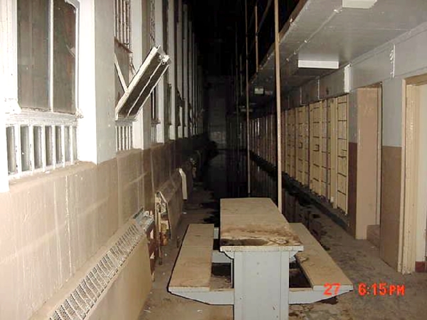 Old Main halls of the prison