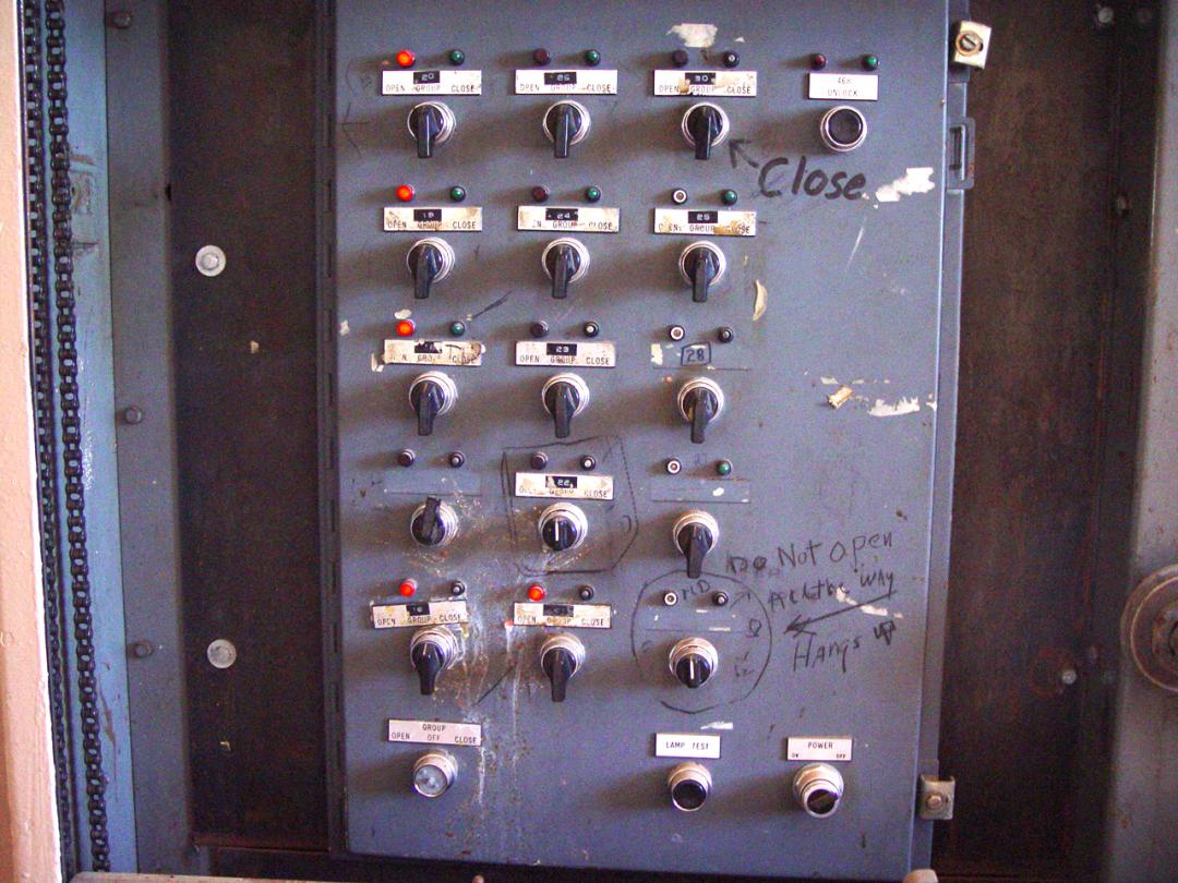 Old Main Control Panel
