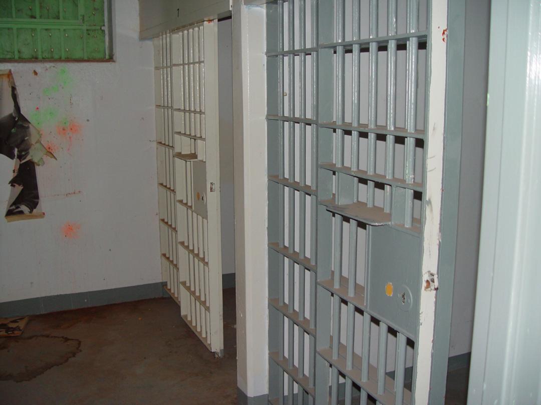 Prison cells at Old Main