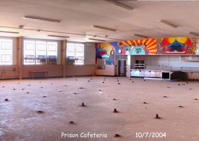 Prison cafeteria at Old Main