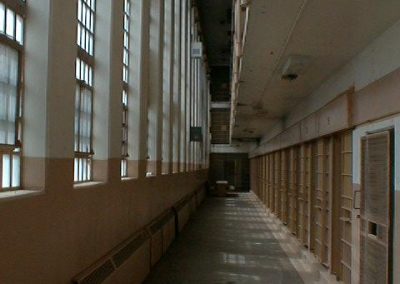 Maximum security cellblock at Old Main