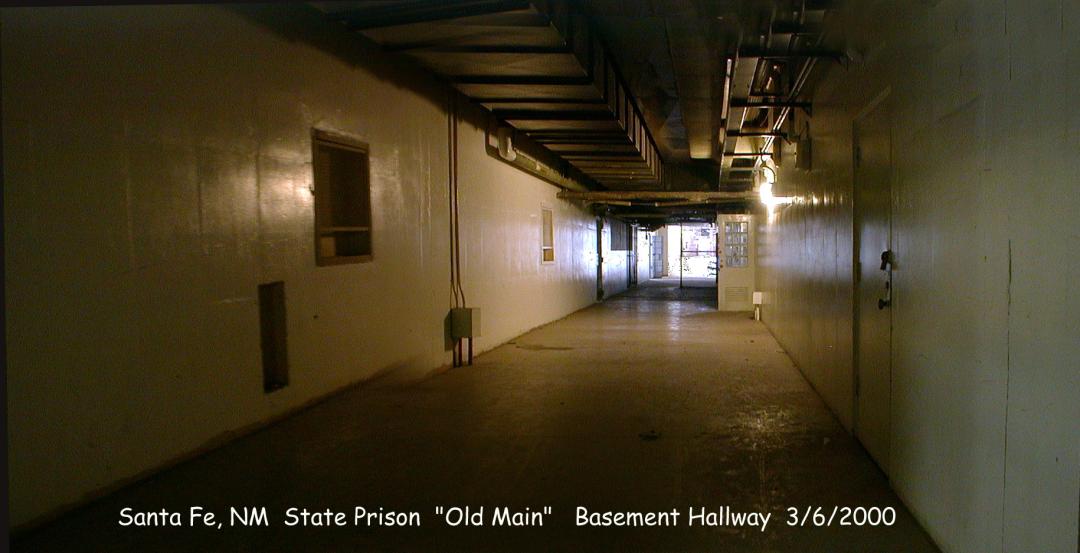 Old Main Prison Basement Hallway