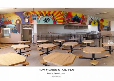 Inmate dining hall at Old Main