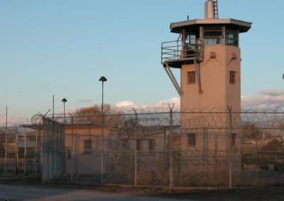 Prison watchtower at Old Main