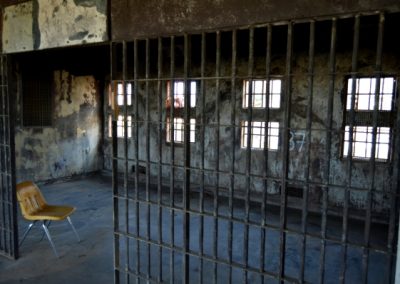 Prison cell at Old Main