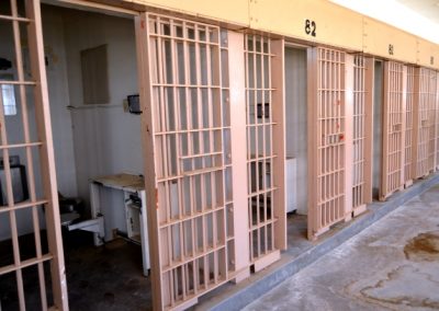 Prison cell at Old Main