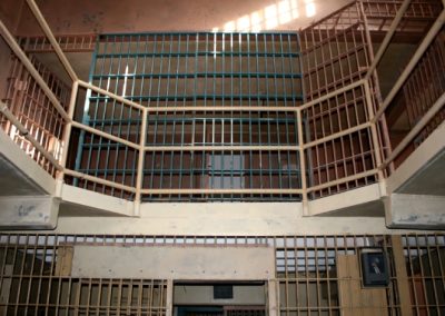 Prison cells at Old Main