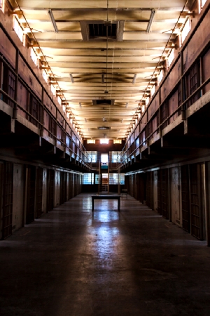 Prison cells at Old Main